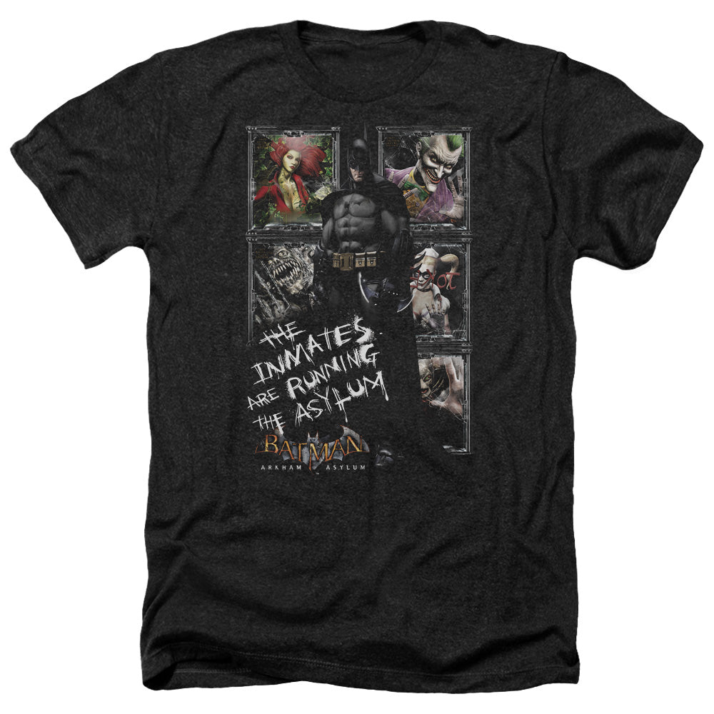 BATMAN ARKHAM ASYLUM/RUNNING THE ASYLUM - ADULT HEATHER - BLACK