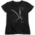 BATMAN ARKHAM ASYLUM/ARKHAM BATMAN - S/S WOMENS TEE - BLACK
