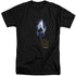 BATMAN ARKHAM ASYLUM/ARKHAM JOKER - S/S ADULT TALL 18/1 - BLACK