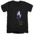 BATMAN ARKHAM ASYLUM/ARKHAM JOKER - S/S ADULT V-NECK 30/1 - BLACK