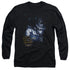 BATMAN ARKHAM ASYLUM/ARKHAM KILLER CROC - L/S ADULT 18/1 - BLACK