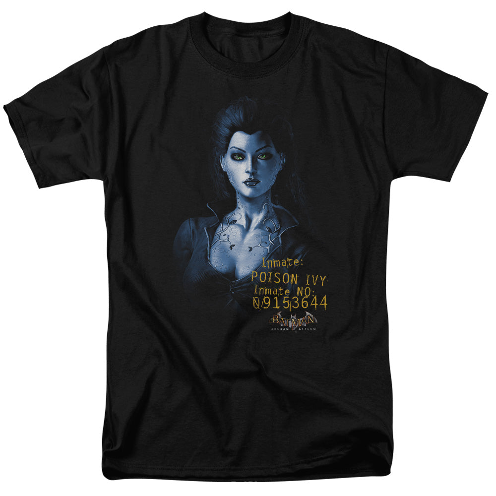 BATMAN ARKHAM ASYLUM/ARKHAM POISON IVY - S/S ADULT 18/1 - BLACK