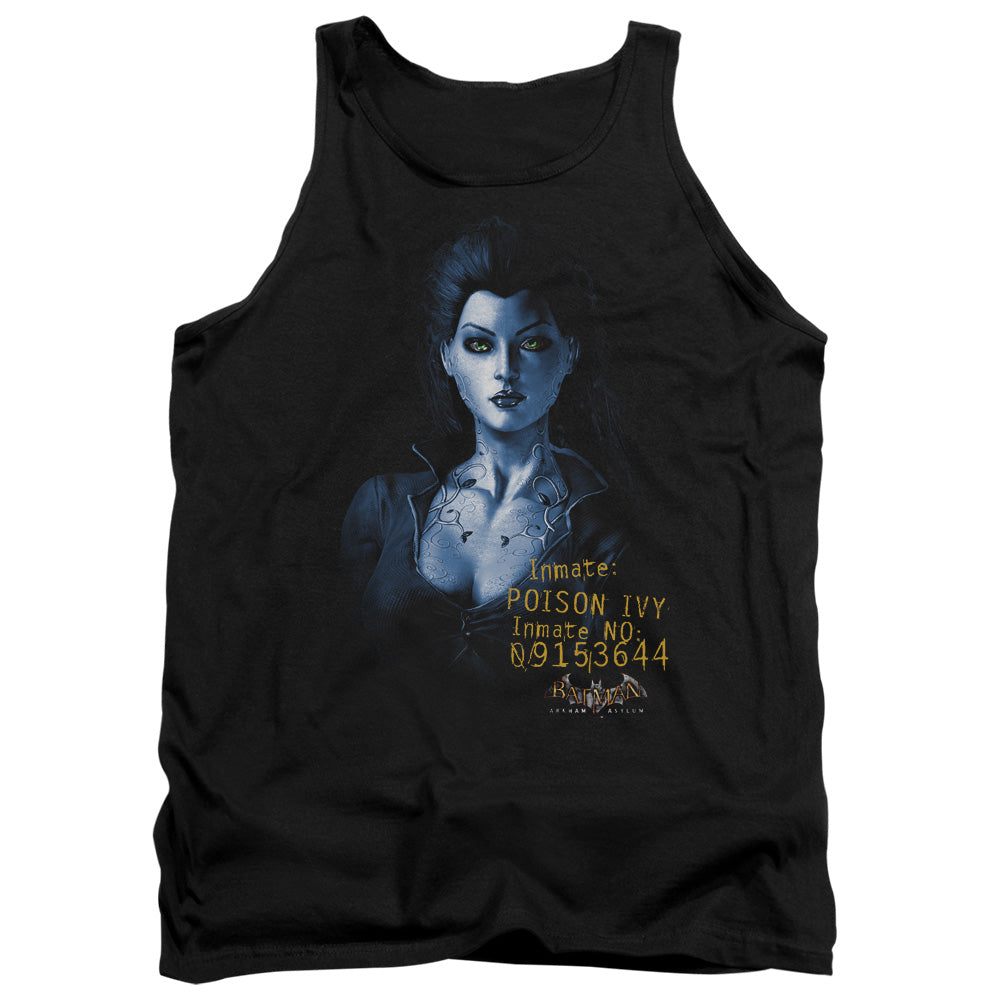 BATMAN ARKHAM ASYLUM/ARKHAM POISON IVY - ADULT TANK - BLACK
