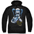 BATMAN ARKHAM ASYLUM/ARKHAM HARLEY QUINN - ADULT PULLOVER HOODIE - BLACK