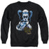 BATMAN ARKHAM ASYLUM/ARKHAM HARLEY QUINN - ADULT CREWNECK SWEATSHIRT - BLACK