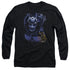 BATMAN ARKHAM ASYLUM/ARKHAM BANE - L/S ADULT 18/1 - BLACK