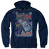 BATMAN/#251 DISTRESSED - ADULT PULLOVER HOODIE - NAVY