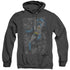 BATMAN/DETECTIVE #487 DISTRESS - ADULT HEATHER HOODIE - BLACK