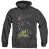 BATMAN/COVER #516 - ADULT HEATHER HOODIE - BLACK