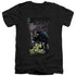BATMAN/COVER #516 - S/S ADULT V-NECK 30/1 - BLACK