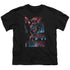 BATMAN/DARK KNIGHT PANELS - S/S YOUTH 18/1 - BLACK