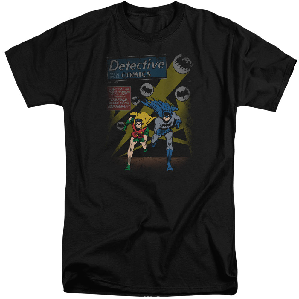 BATMAN/DYNAMIC DUO - S/S ADULT TALL 18/1 - BLACK