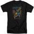 BATMAN/DYNAMIC DUO - S/S ADULT TALL 18/1 - BLACK