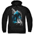 BATMAN/CRAZY GRIN - ADULT PULLOVER HOODIE - BLACK