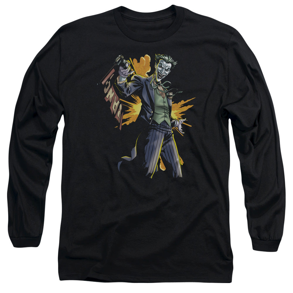BATMAN/JOKER BANG - L/S ADULT 18/1 - BLACK