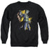 BATMAN/JOKER BANG - ADULT CREWNECK SWEATSHIRT - BLACK