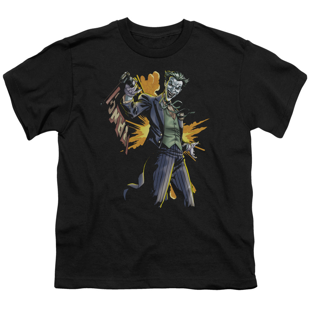 BATMAN/JOKER BANG - S/S YOUTH 18/1 - BLACK