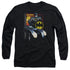 BATMAN/BAT RACING - L/S ADULT 18/1 - BLACK