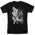 BATMAN/VERTICAL LETTERS - S/S ADULT 18/1 - BLACK