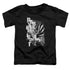 BATMAN/VERTICAL LETTERS - S/S TODDLER TEE - BLACK