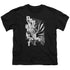 BATMAN/VERTICAL LETTERS - S/S YOUTH 18/1 - BLACK