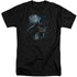 BATMAN/LIGHT OF THE MOON - S/S ADULT TALL 18/1 - BLACK