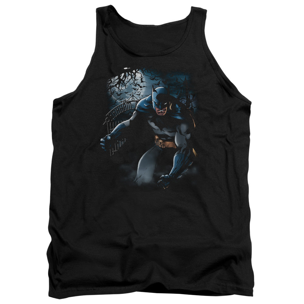 BATMAN/LIGHT OF THE MOON - ADULT TANK - BLACK