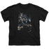 BATMAN/PERCHED - S/S YOUTH 18/1 - BLACK