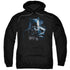 BATMAN/DON&#39;T MESS WITH THE BAT - ADULT PULLOVER HOODIE - BLACK