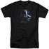 BATMAN/DONT MESS WITH THE BAT - S/S ADULT TALL 18/1 - BLACK