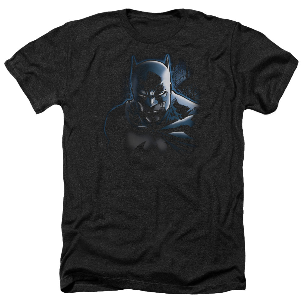 BATMAN/DONT MESS WITH THE BAT - ADULT HEATHER - BLACK