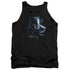 BATMAN/DONT MESS WITH THE BAT - ADULT TANK - BLACK