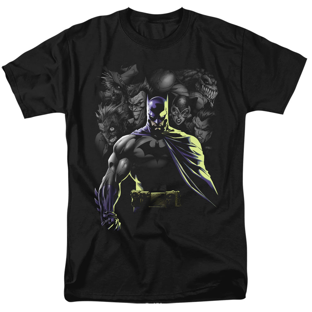 BATMAN/VILLAINS UNLEASHED - S/S ADULT 18/1 - BLACK