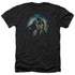 BATMAN/BAT CAVE - ADULT HEATHER - BLACK