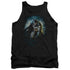 BATMAN/BAT CAVE - ADULT TANK - BLACK