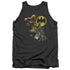 BATMAN/BAT SIGNAL - ADULT TANK - CHARCOAL