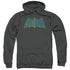 BATMAN/SKETCH LOGO - ADULT PULLOVER HOODIE - CHARCOAL