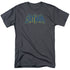 BATMAN/SKETCH LOGO - S/S ADULT 18/1 - CHARCOAL