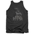 BATMAN/SCARY RIGHT HAND - ADULT TANK - CHARCOAL