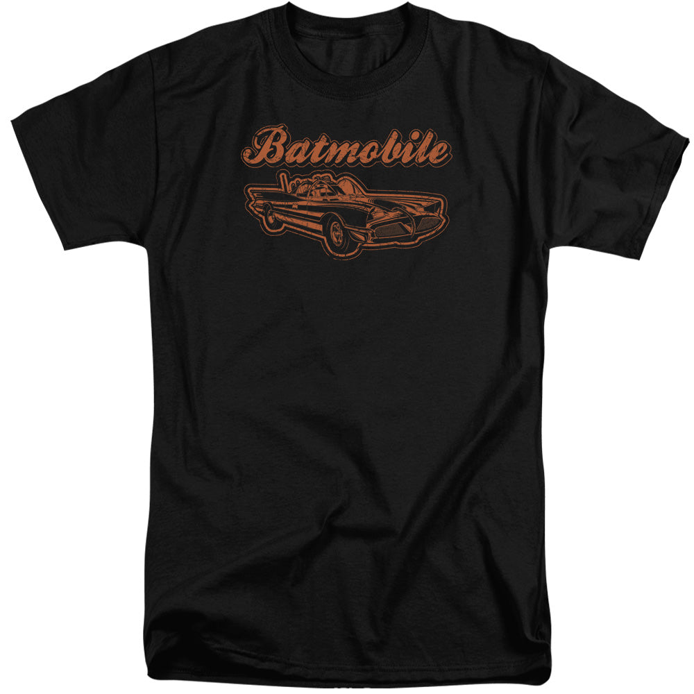 BATMAN/BATMOBILE - S/S ADULT TALL 18/1 - BLACK