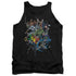 BATMAN/SAINTS AND PSYCHOS - ADULT TANK - BLACK
