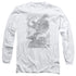 BATMAN/PENCIL BATARANG THROW - L/S ADULT 18/1 - WHITE