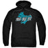 BATMAN/CHINESE BAT - ADULT PULLOVER HOODIE - BLACK