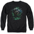 BATMAN/SURPRISE - ADULT CREWNECK SWEATSHIRT - BLACK