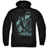 BATMAN/GRITTED TEETH - ADULT PULLOVER HOODIE - BLACK