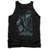 BATMAN/GRITTED TEETH - ADULT TANK - BLACK