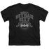 BATMAN/UNIVERSITY OF GOTHAM - S/S YOUTH 18/1 - BLACK