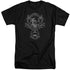 BATMAN/DARK KNIGHT HERALDRY - S/S ADULT TALL 18/1 - BLACK