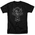 BATMAN/DARK KNIGHT HERALDRY - S/S ADULT 18/1 - BLACK