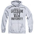 BATMAN/PROPERTY OF GCU - ADULT PULLOVER HOODIE - ATHLETIC HEATHER